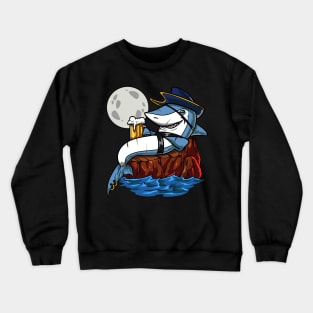 Shark Pirate Party Crewneck Sweatshirt